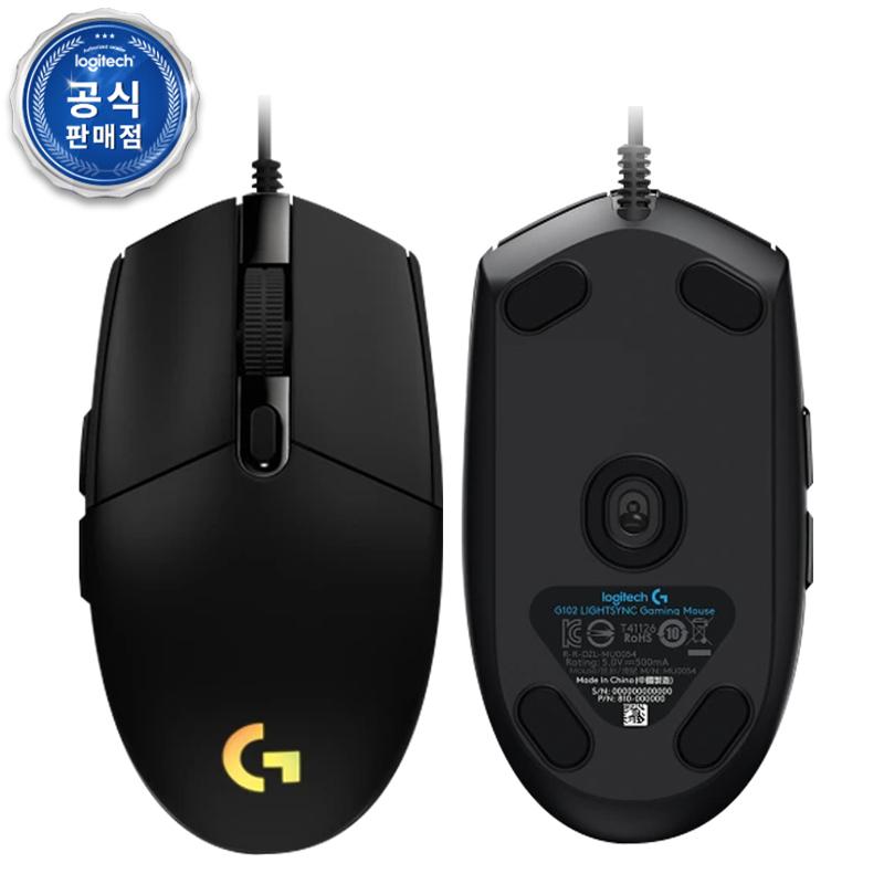 로지텍 코리아 정품 G102 2세대 유선 게이밍 마우스 상품 이미지 1