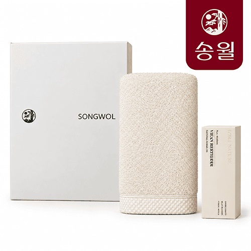 송월코마40수무지160 X 네이처비건 핸드크림 세트 상품 이미지 1