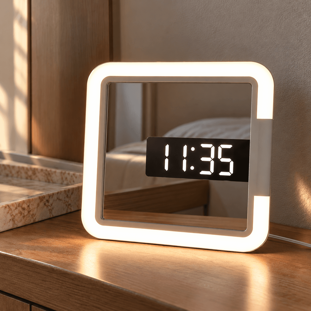 머레이 디지털시계 LED 시계 무드등 TIME24 상품 이미지 1