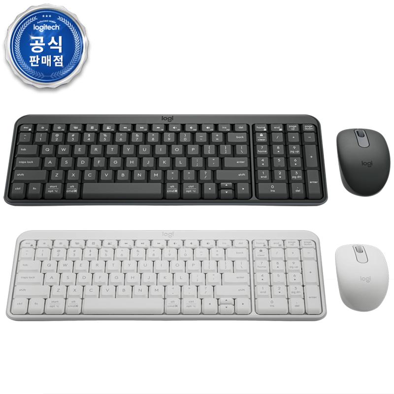 로지텍 코리아 정품 블루투스 키보드 마우스 콤보 MK250 상품 이미지 1