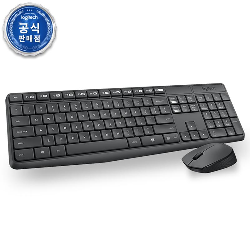 로지텍 코리아 정품 무선 키보드 마우스 콤보 MK235 상품 이미지 1
